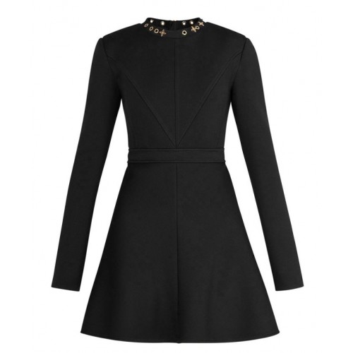Louis Vuitton Women's Long-Sleeved Skater Dress