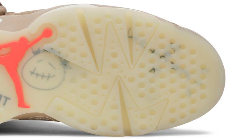 Air Jordan 6 Travis Scott  Retro 'British Khaki'