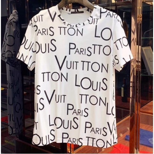 Louis Vuitton All Over Logo T-shirt White