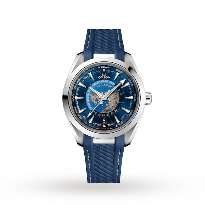 Aqua Terra 150M CoAxial Master Chronometer GMT Worldtimer 43mm