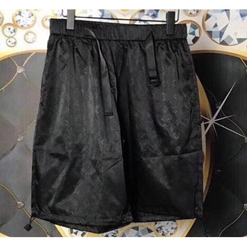 Louis Vuitton All Over Monogram Logo Short Pants Black