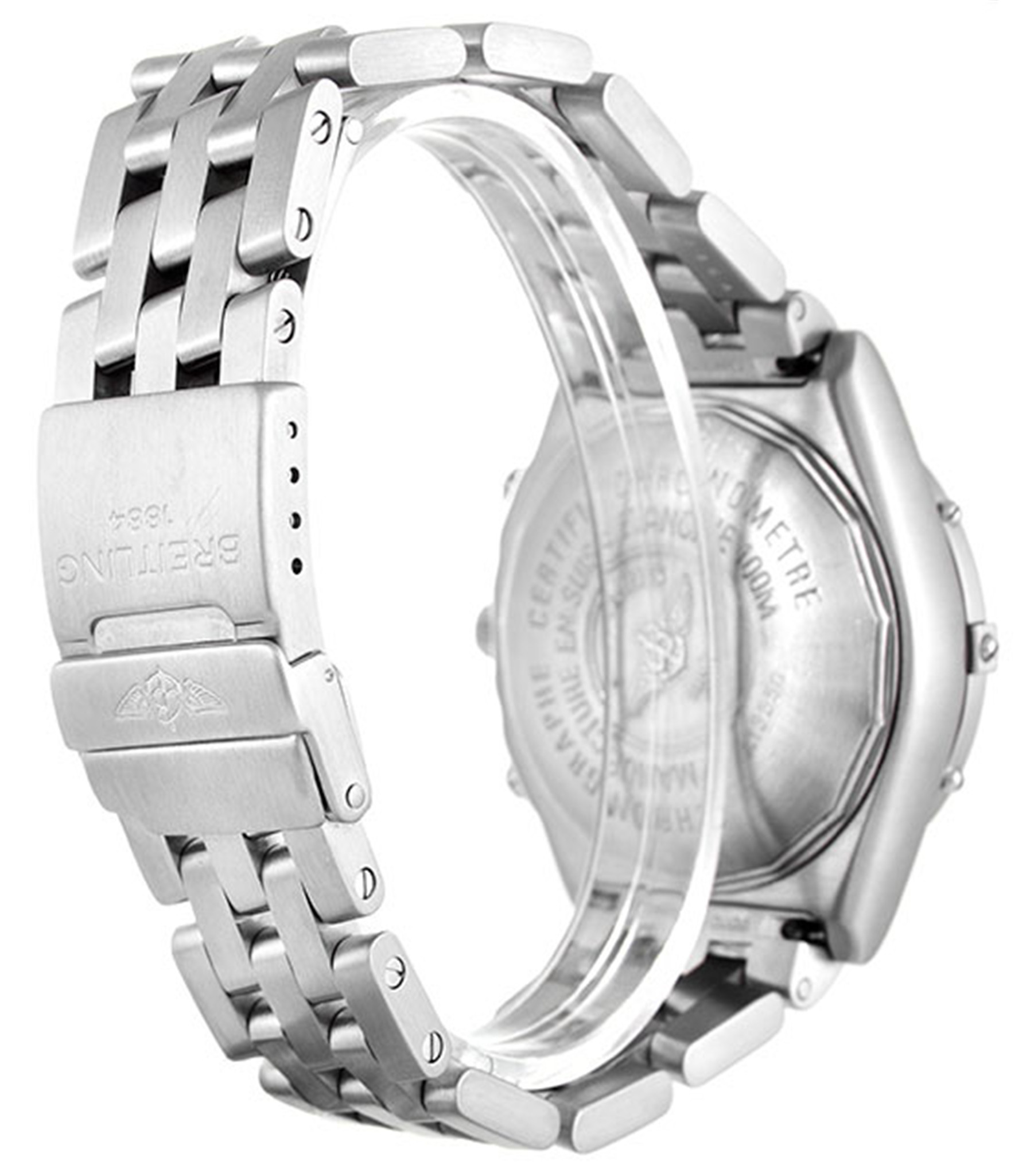 Chronomat Black Dial Stick Markers A13350