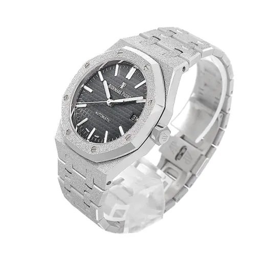 Royal Oak Selfwinding Frosted Gold 41 mm, Dark Grey Ref. 67653BC.GG.1263BC.02
