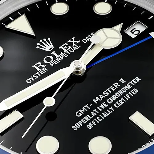 gmt master seriesblack blue wall clock