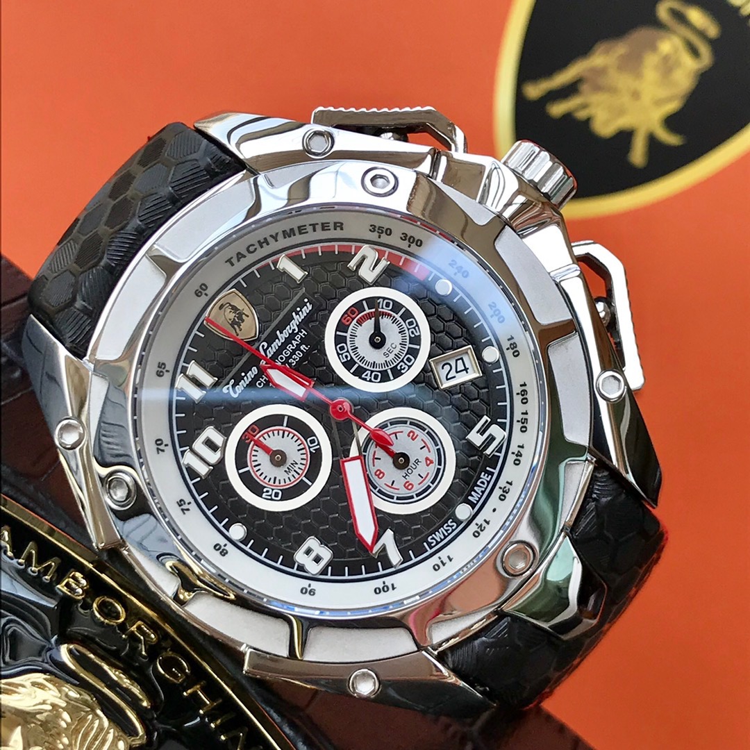 Tonino Lamborghini New Spyder Chronograph White 340X