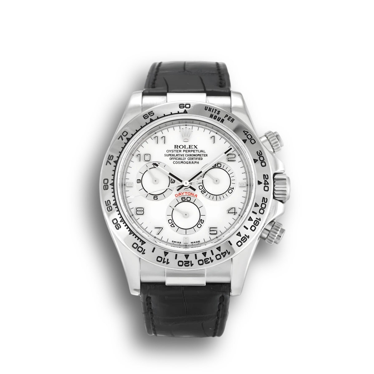 Daytona White Dial 116519