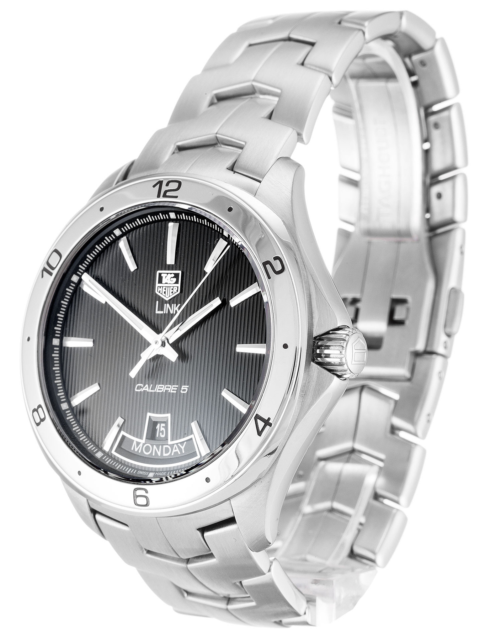 Black Dial White Case WAT2010.BA0951 42 MM