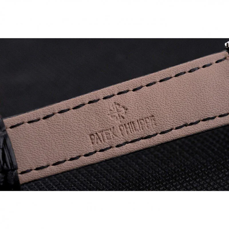 Calatrava Roman Dial White 28 mm, Stainless Steel