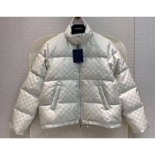 Louis Vuitton Down Jacket Damier Creamy