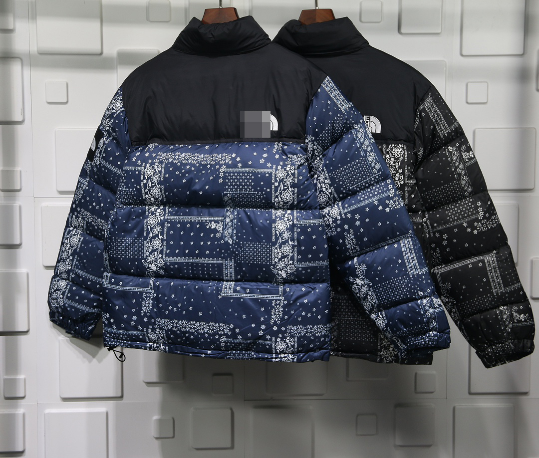 CASHEW FLOWER STITCHING DOWN JACKET