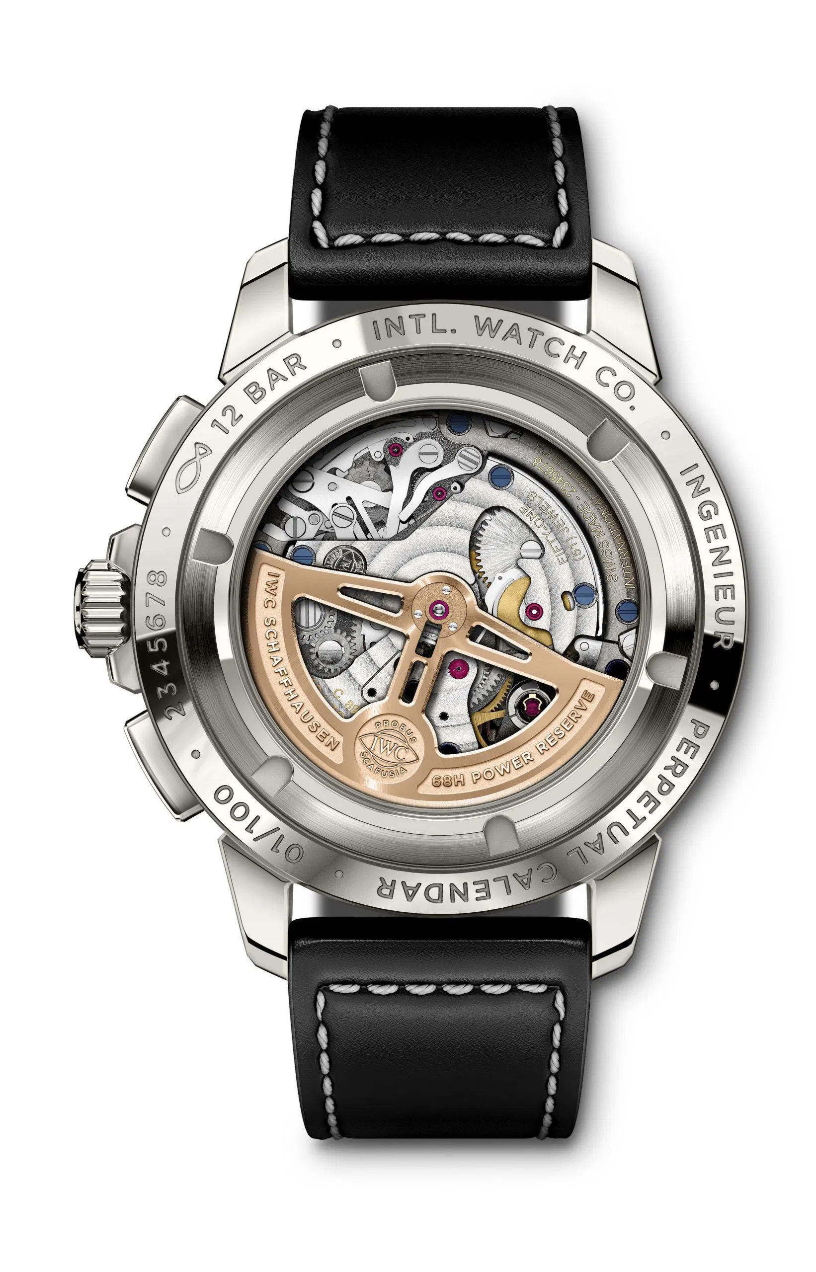 Ingenieur perpetual calendar digital date month iw381802