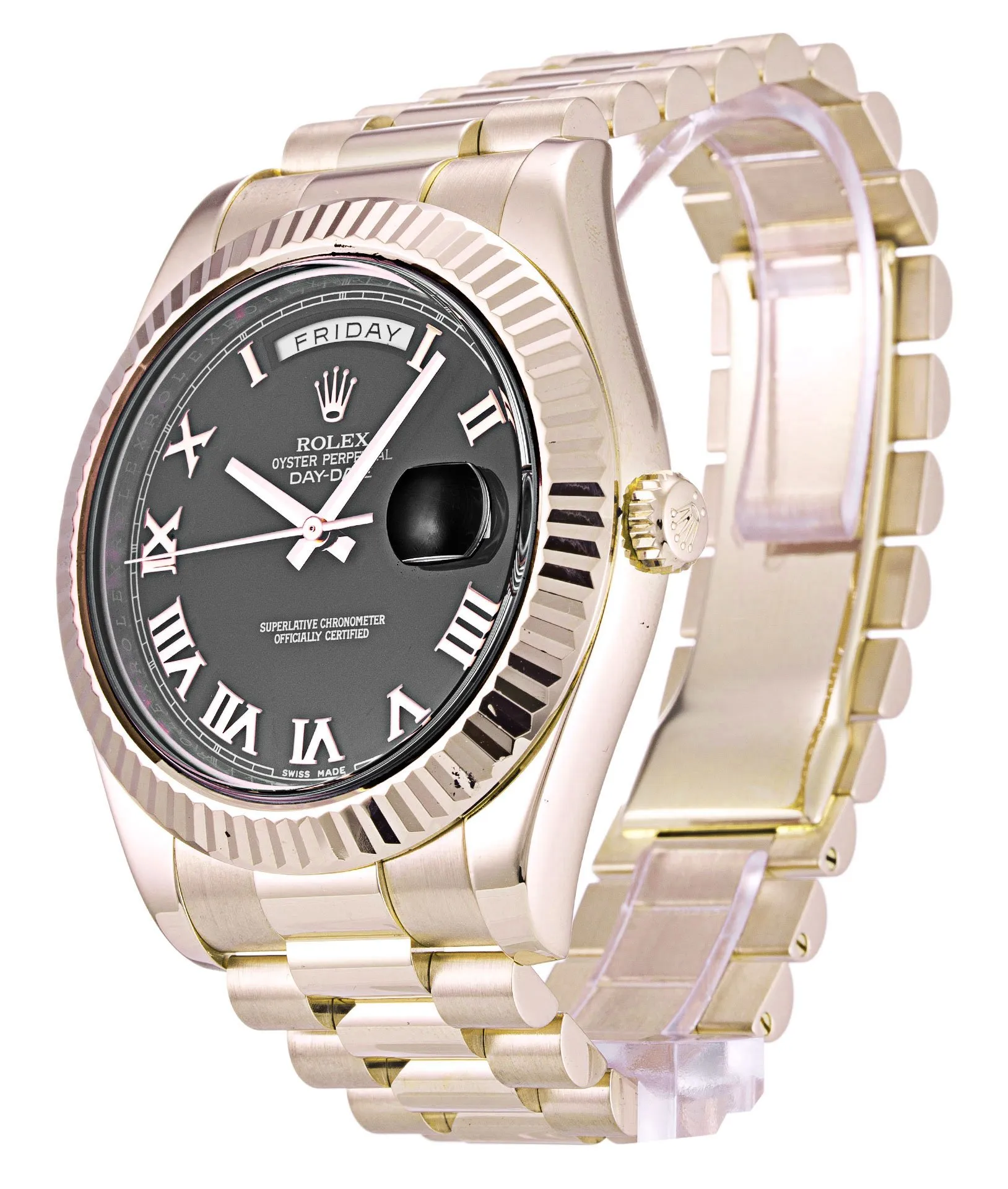Day-Date II Black Dial 218235