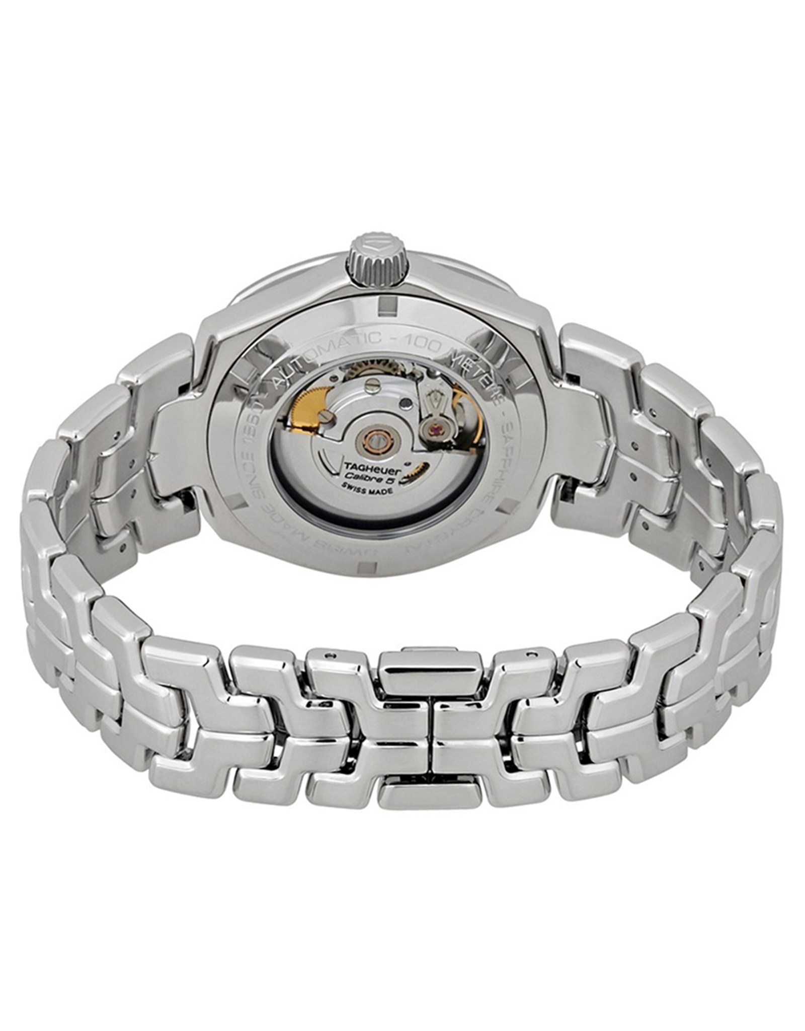Link Opalin Black Dial Men's Watch WBC2110.BA0603 41MM