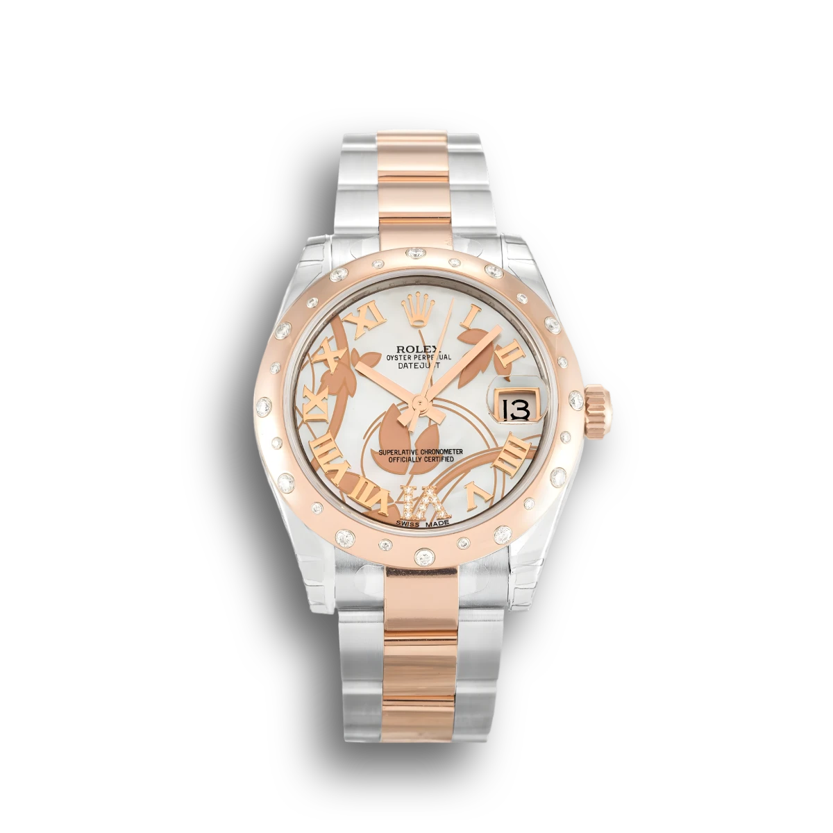 Datejust Lady Pearl White Floral Dial 178341