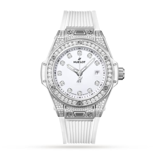 Big Bang Women Automatic White Rubber Watch 485.SE.2210.RW.1604