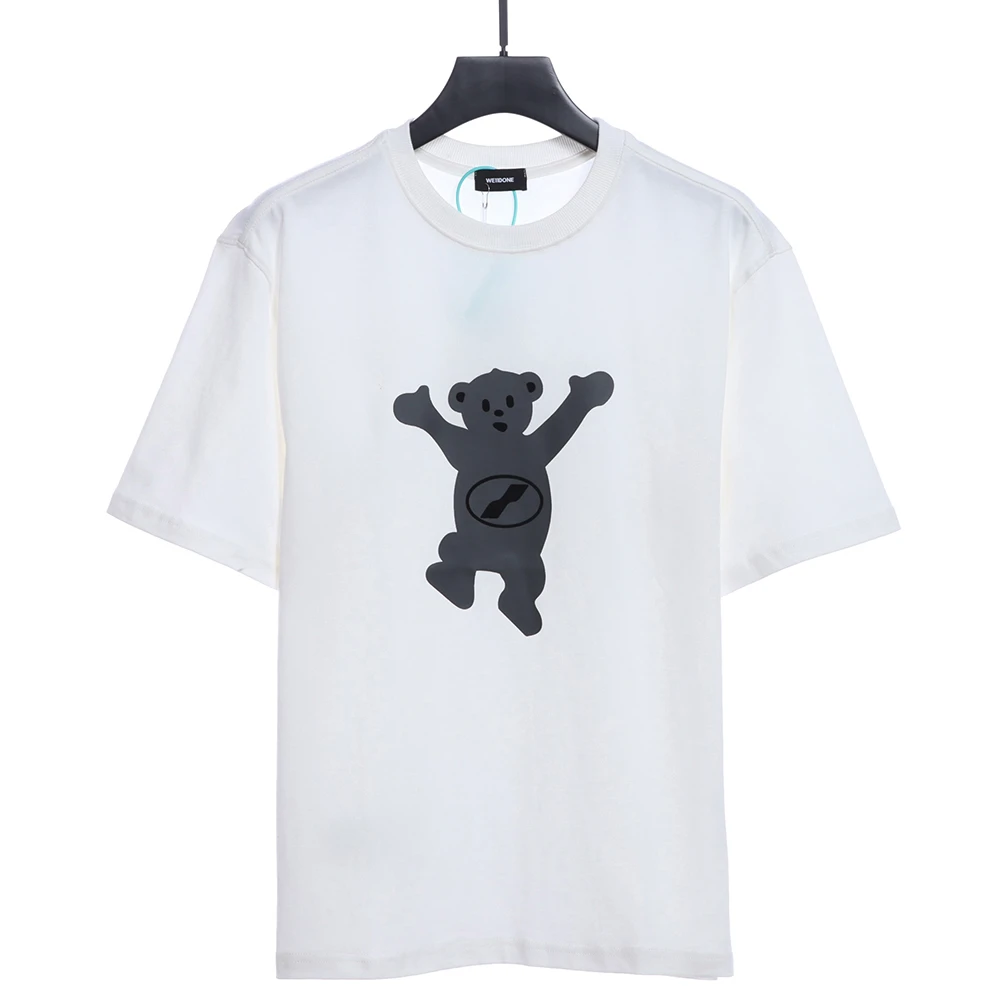Bear LOGO T-shirt(Blue/White/Black)