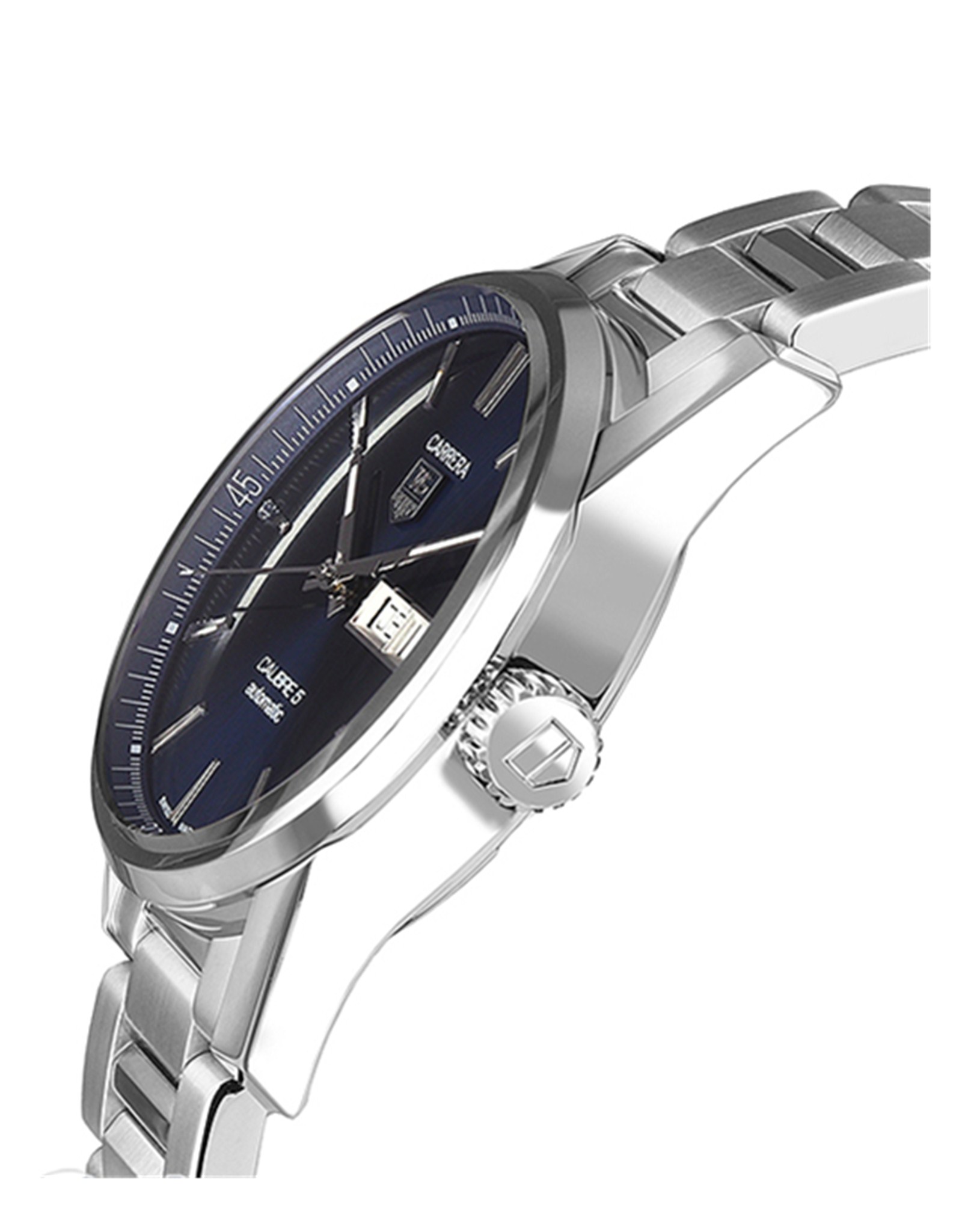 Carrera Caliber Date Mens Watch 43mm