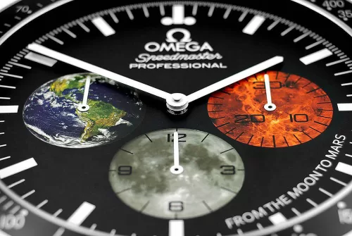 speedmaster moon to mars wall clock