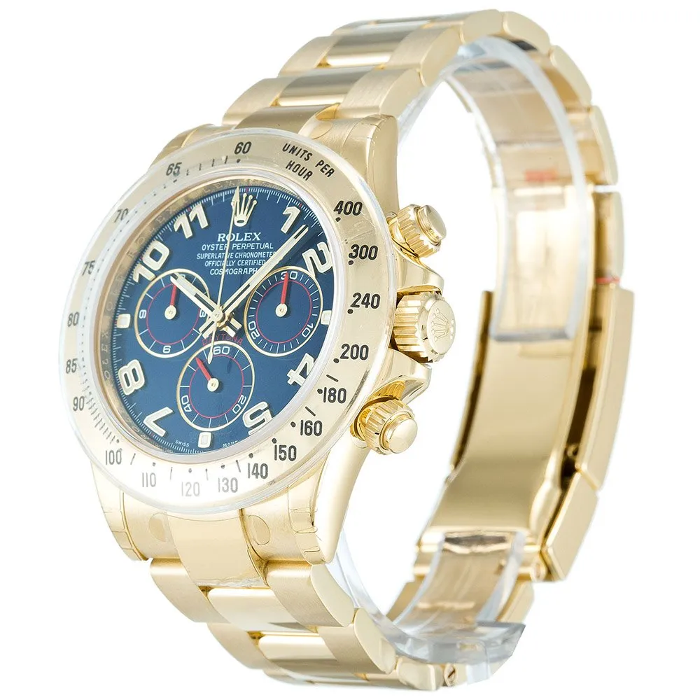 Daytona Blue Dial 116528