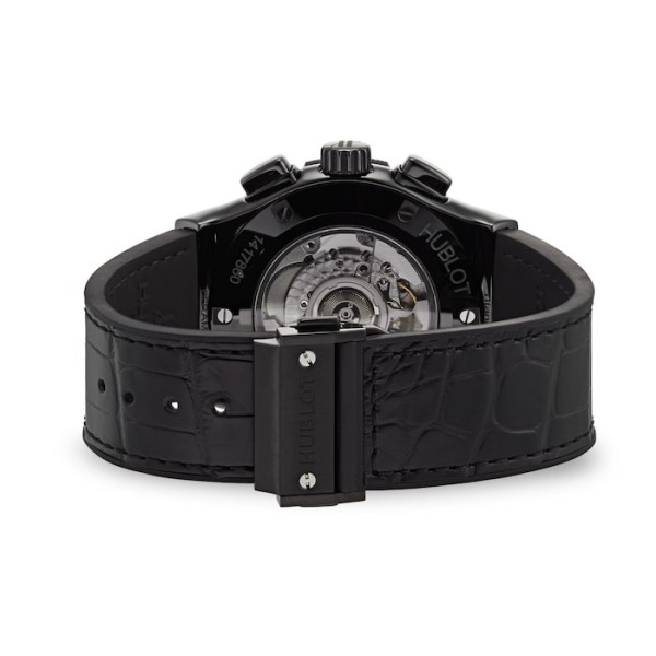 Classic Fusion Men Automatic Black Alligator Watch 525.CM.0170.LR