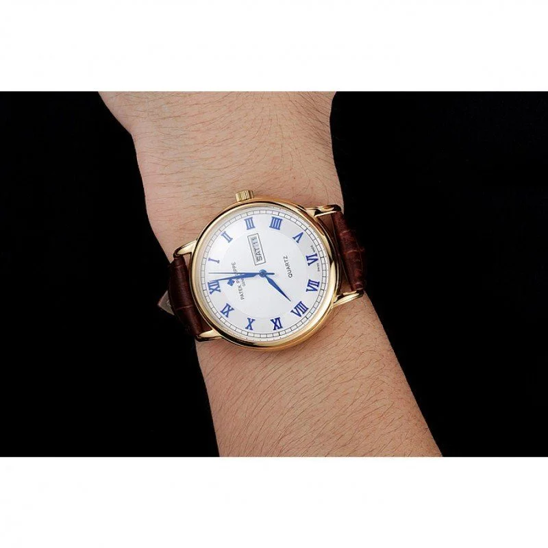 Calatrava White Dial White 41 mm, Yellow Gold