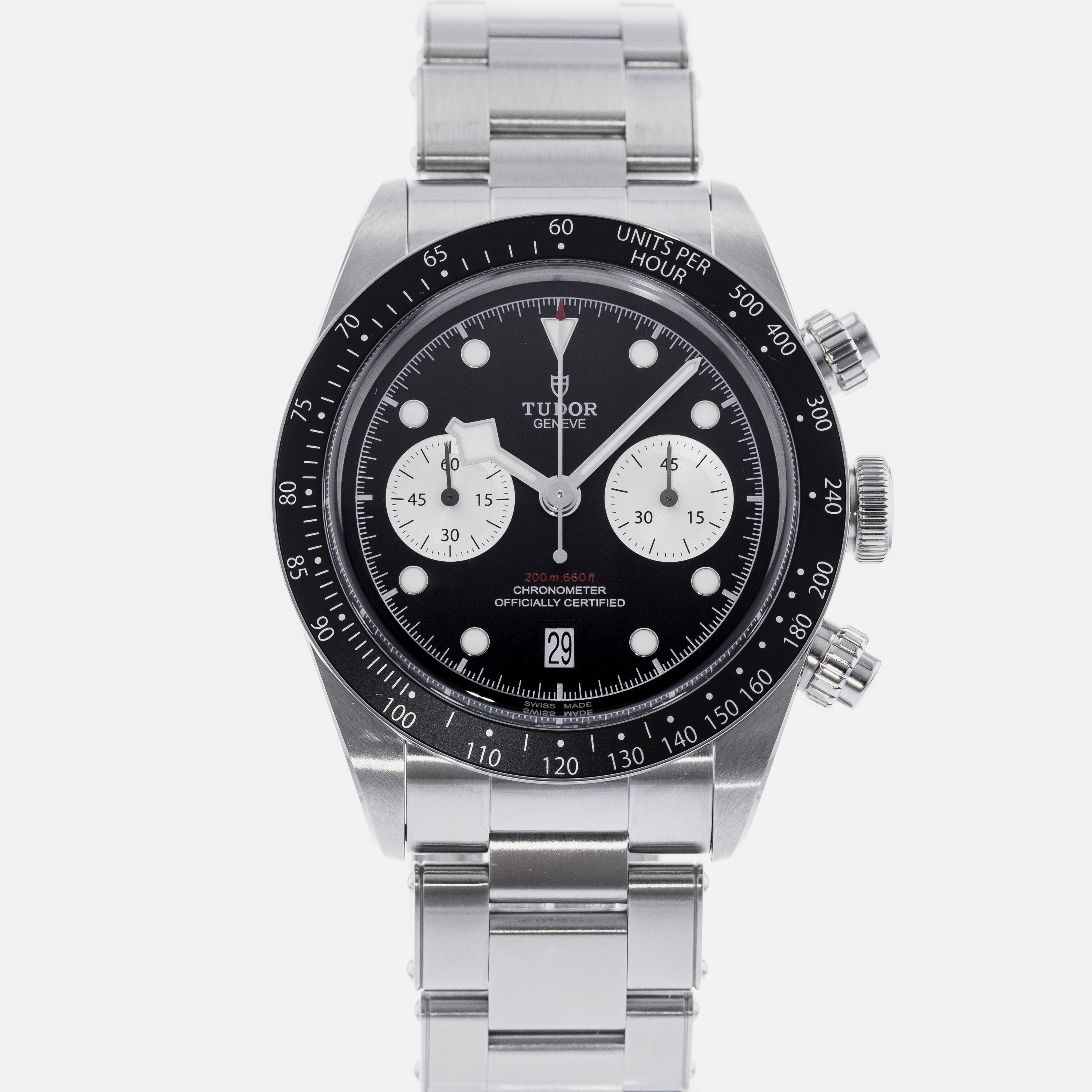 Heritage Black Bay Reverse Panda Chrono 79360