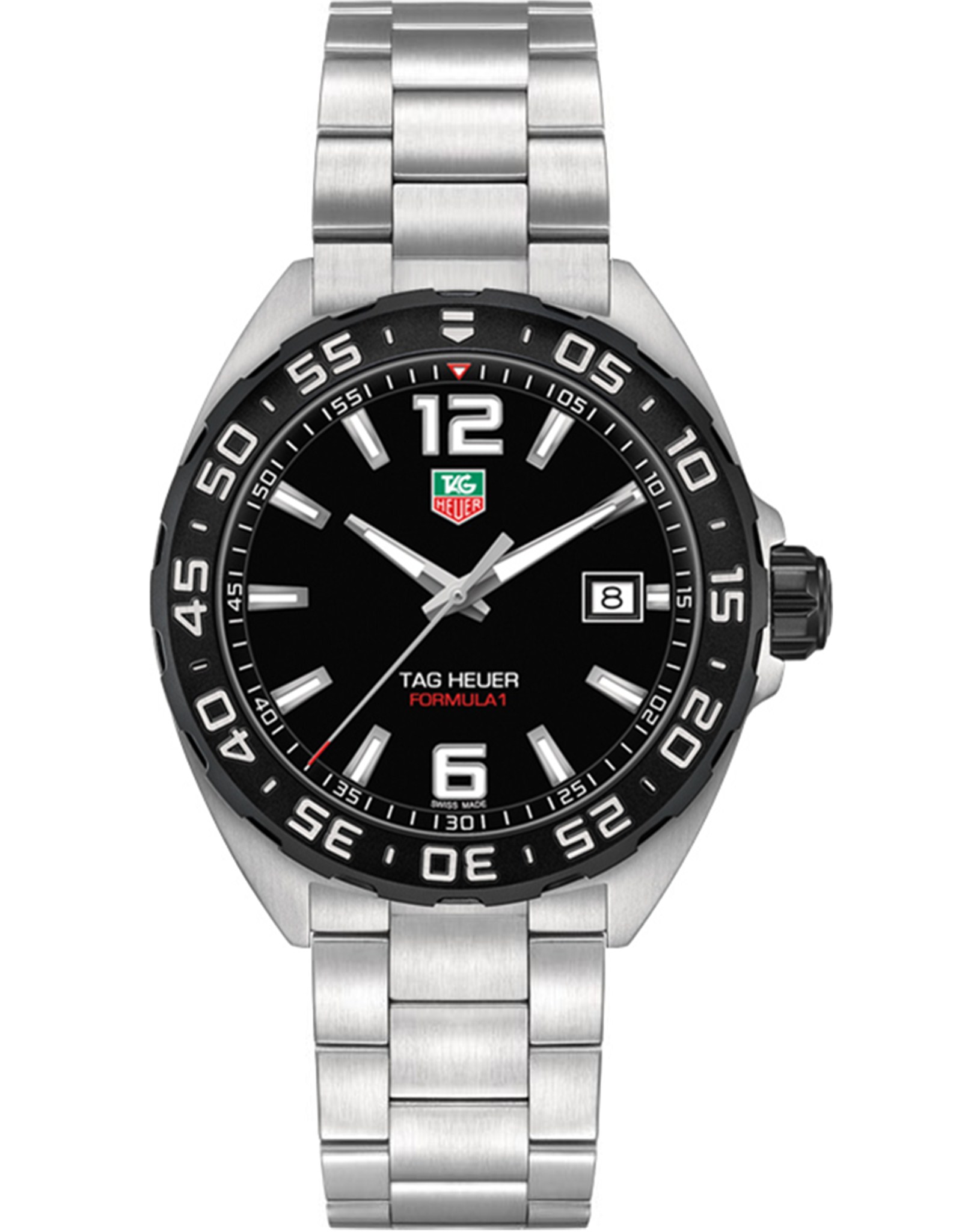 Formula 1 Black Dial Men's Watch WAZ1110.BA0875 43MM