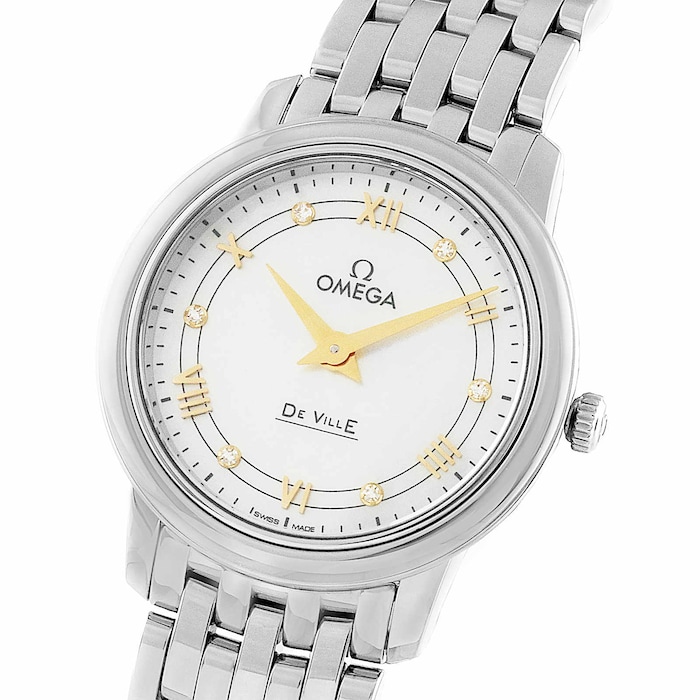 De Ville Ladies 27mm Quartz Stainless Steel Watch
