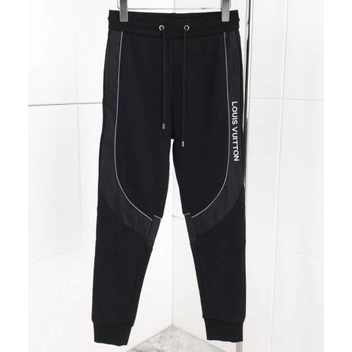 Louis Vuitton Logo Pants Black