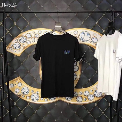 Louis Vuitton Rainbow Logo T-shirt Black