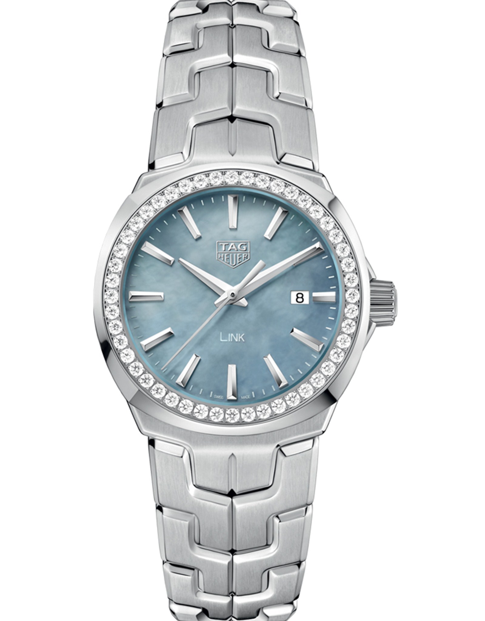 Link Mother of Pearl Blue Dial WBC1315.BA0600 32MM