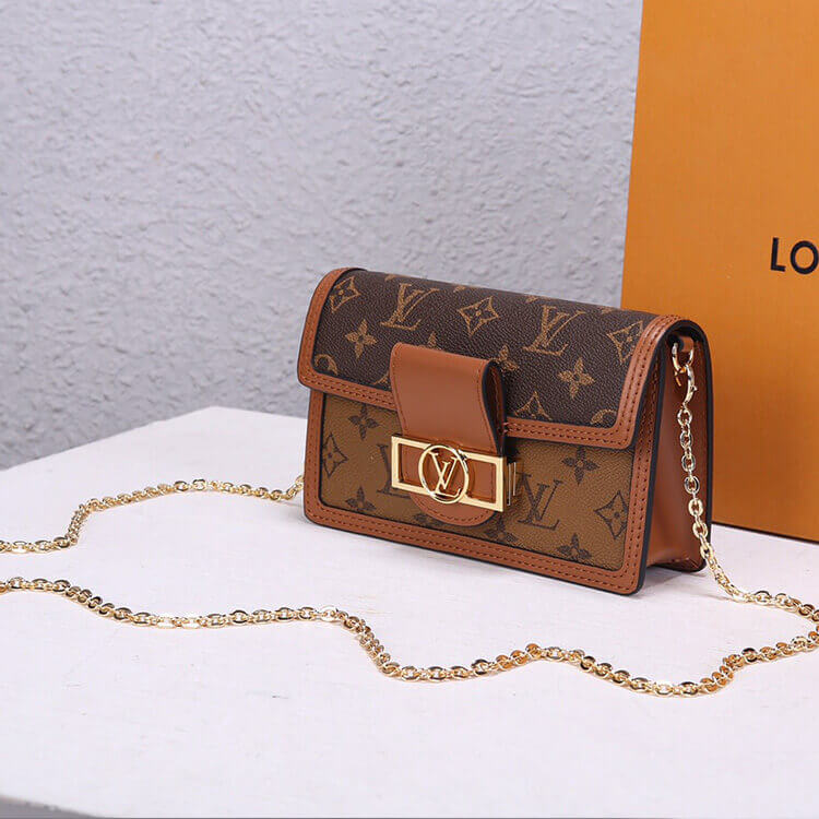 Louis Vuitton Dauphine Chain Wallet
