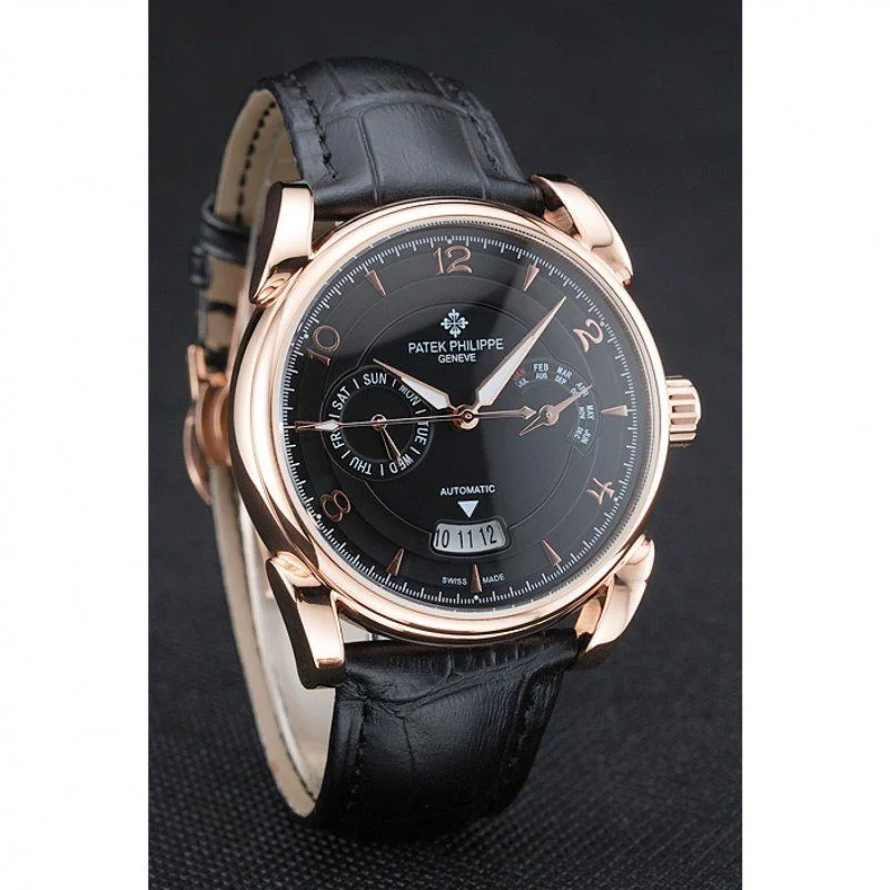 Complications Dial Black 40 mm, Rose Gold Plated