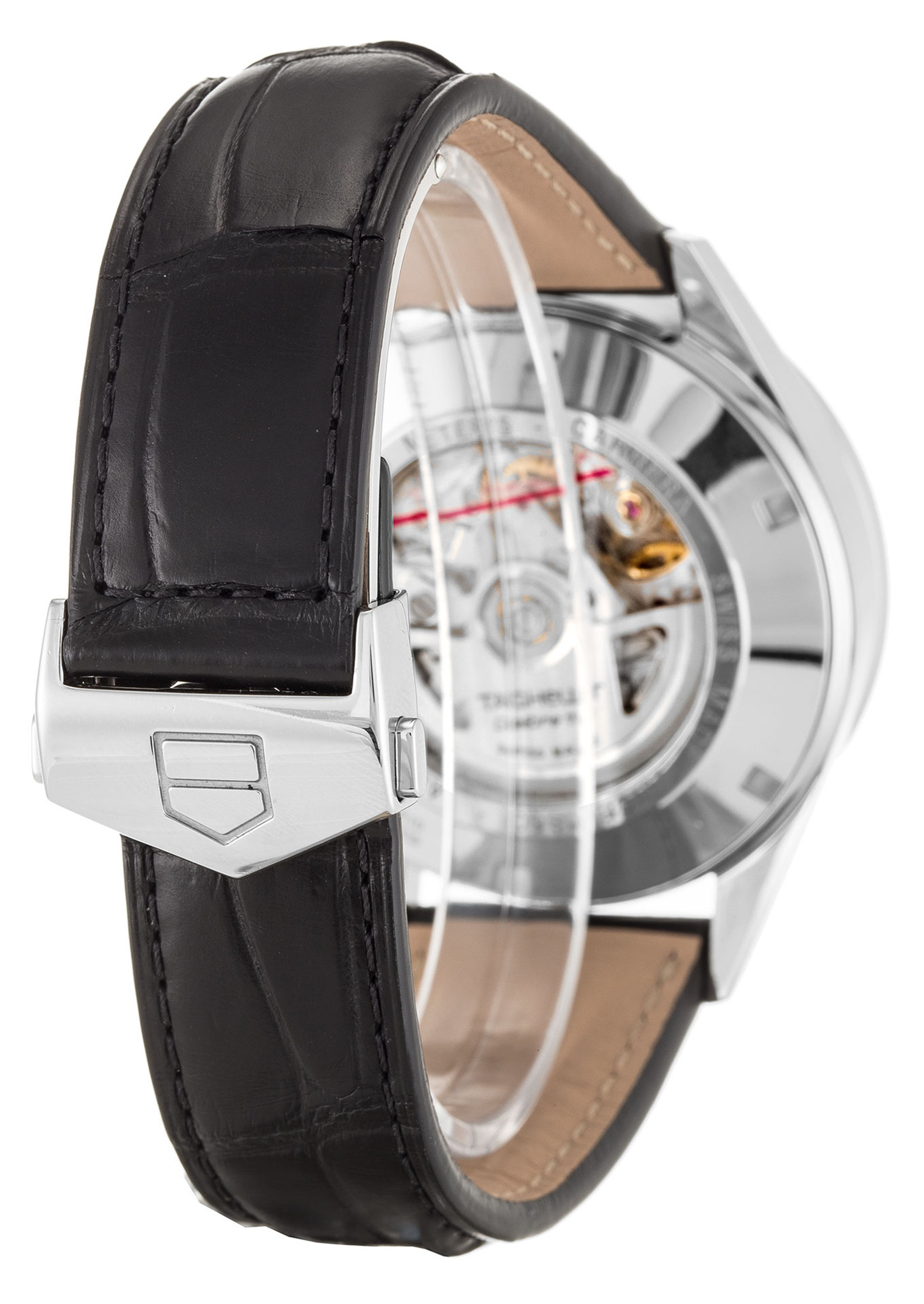 Carrera CV2A10.FC6235 Black Dial Leather Strap 43MM