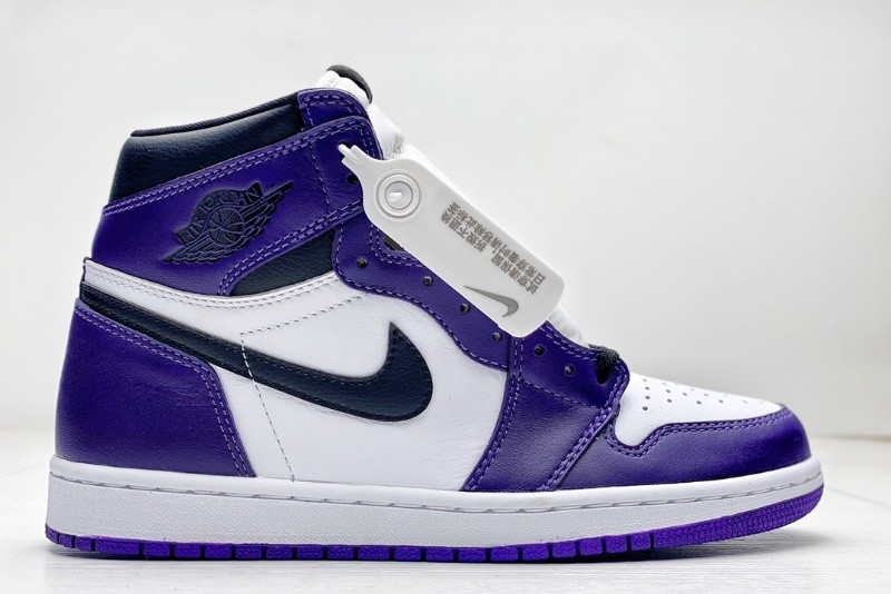 AIR JORDAN RETRO 1 HIGH OG ‘COURT PURPLE’ SNEAKERS