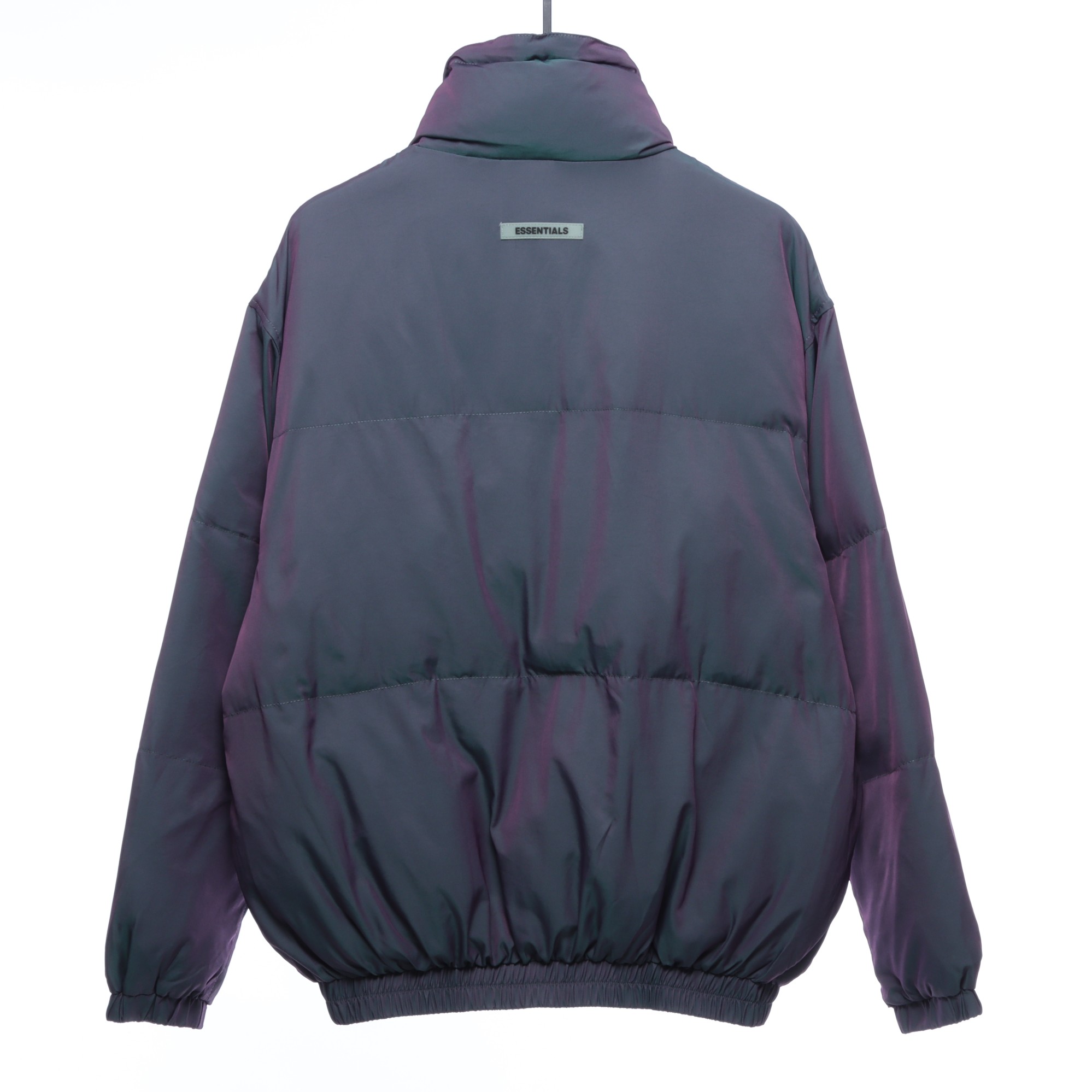 Laser reflective colorful down coat