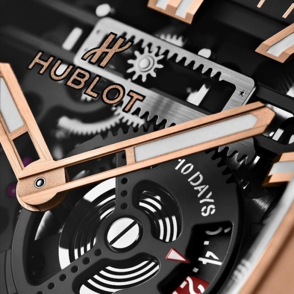 Spirit Of Big Bang Men Automatic Black Rubber Watch 614.OX.1180.RX