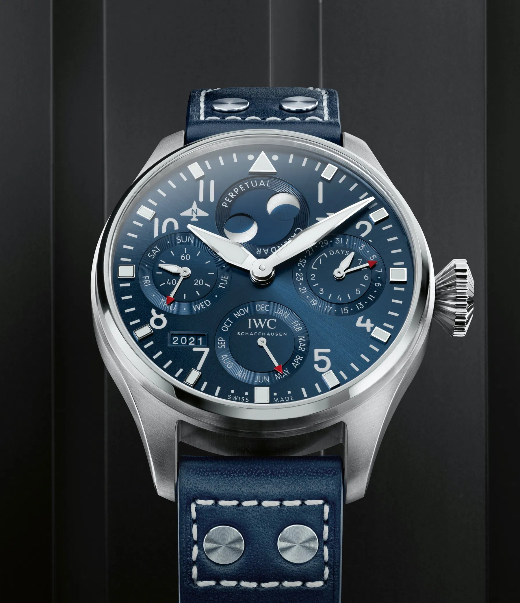 Schaffhausen big Pilots watch perpetual calendar iw503605