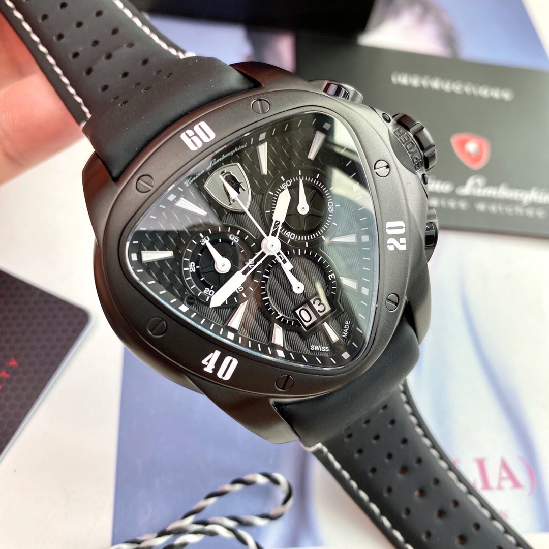Tonino Lamborghini New Spyder Chronograph Black / white