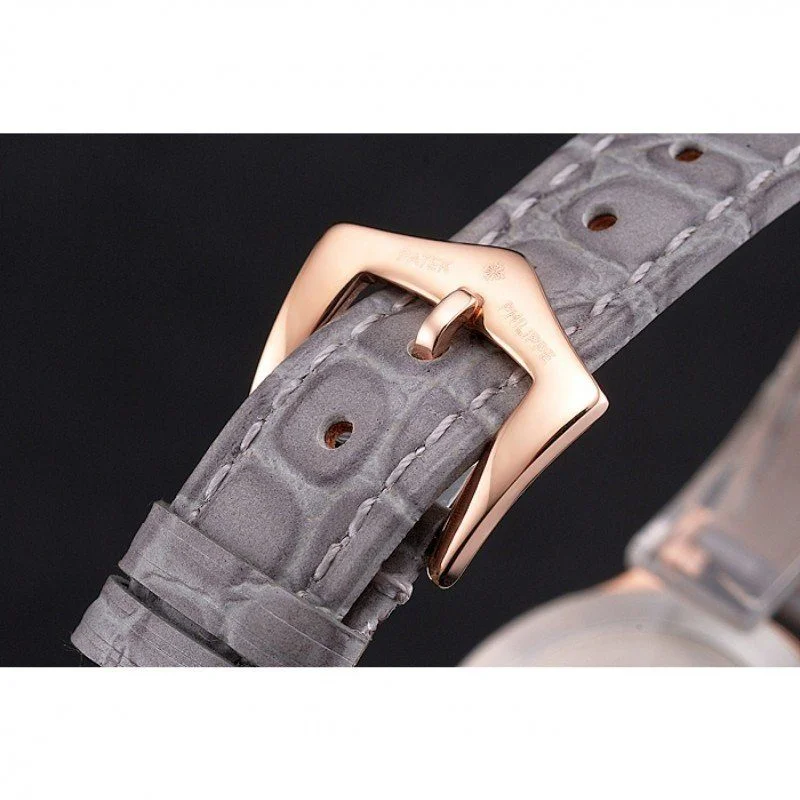 Calatrava Silver & Diamond Dial 28 mm, Rose Gold Plated