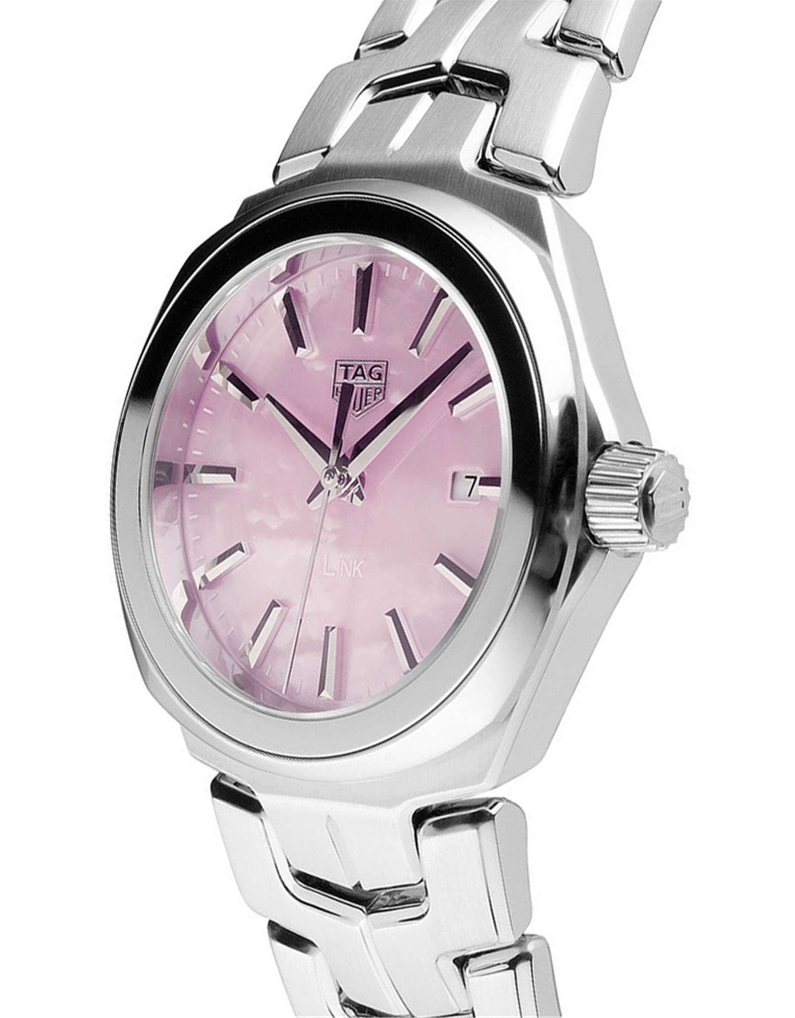 Link Pink Dial WoMen's Watch WBC1317.BA0600 32MM