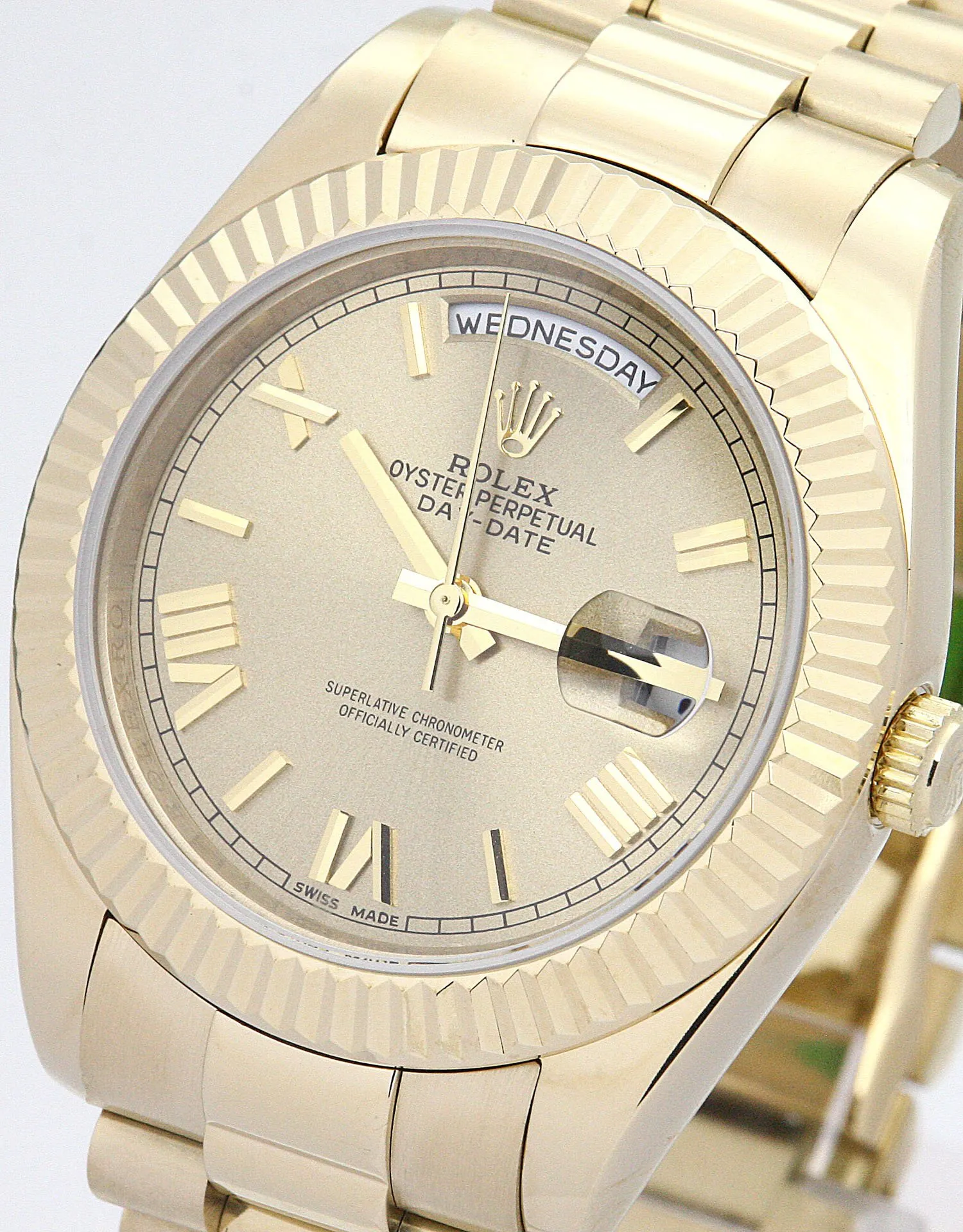 Day-Date II Gold Dial 218238