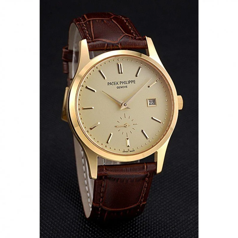 Calatrava Dial Gold 41 mm, Yellow Gold Plated