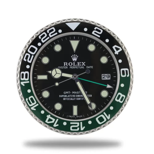 gmt master seriesblack green wall clock