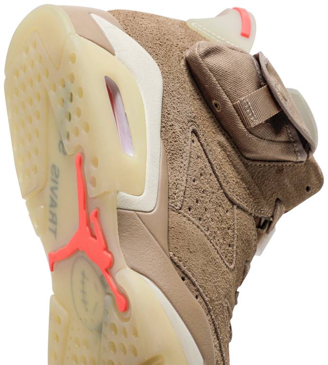 Air Jordan 6 Travis Scott  Retro 'British Khaki'