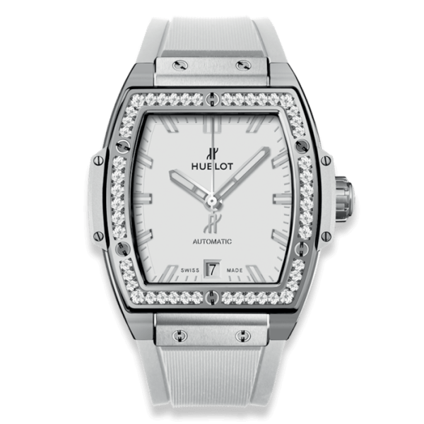 Spirit Of Big Bang Women Automatic White Rubber Watch 665.NE.2010.RW.1204