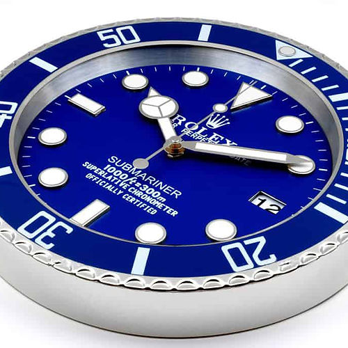 submariner seriesblue wall clock