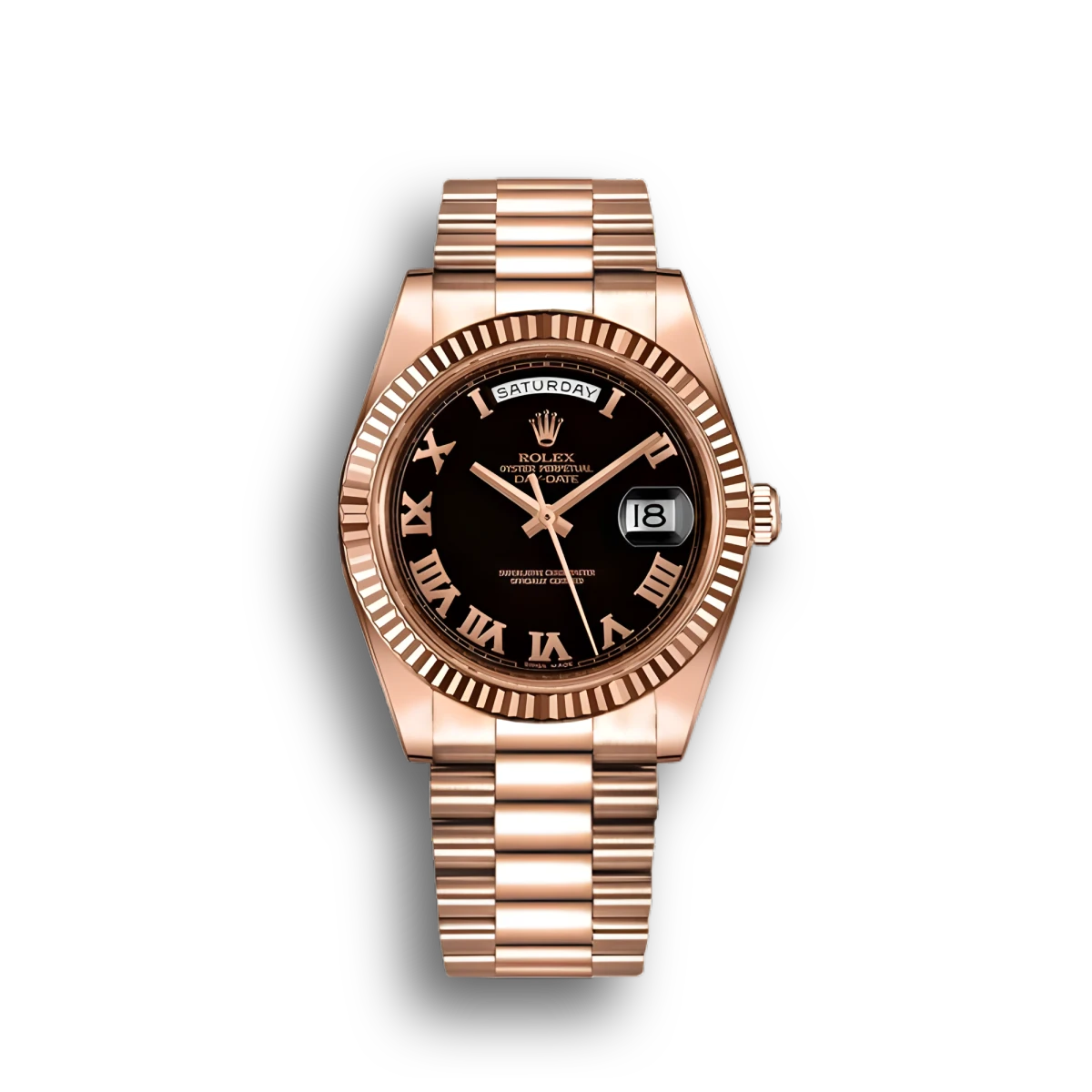 Day-Date II Black Dial 218235