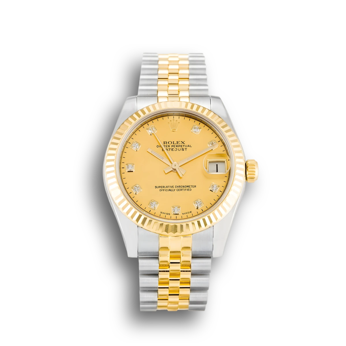 Datejust Lady Champagne Diamond Dial 178273