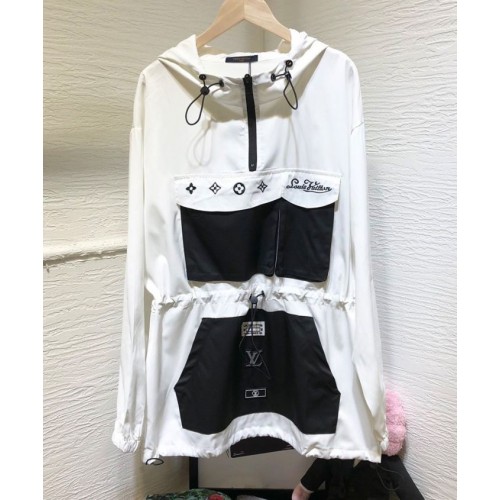 Louis Vuitton Zip hoodie White